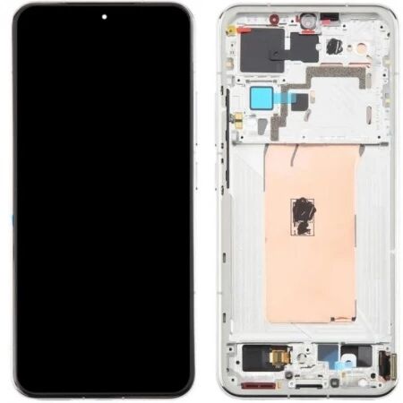 Ecran lcd Xiaomi 15 avec chassis \ ori reconditionné\  argent