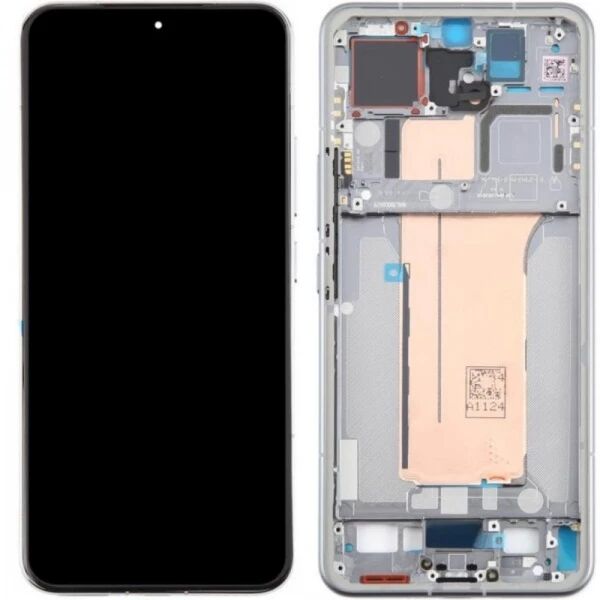 Ecran lcd Xiaomi 15 Pro avec chassis \ ori reconditionn�\  gris