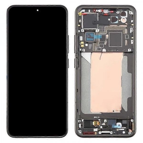 Ecran lcd Xiaomi 15T avec chassis \ ori reconditionn�\  noir