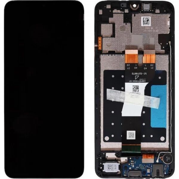 Ecran Samsung A057F Galaxy A05S ORIGINAL SP avec chassis et connecteur de charge noir