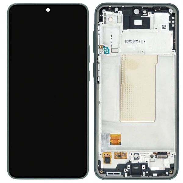 Ecran Samsung A376 Galaxy A37 5G ORIGINAL SP avec chassis vert