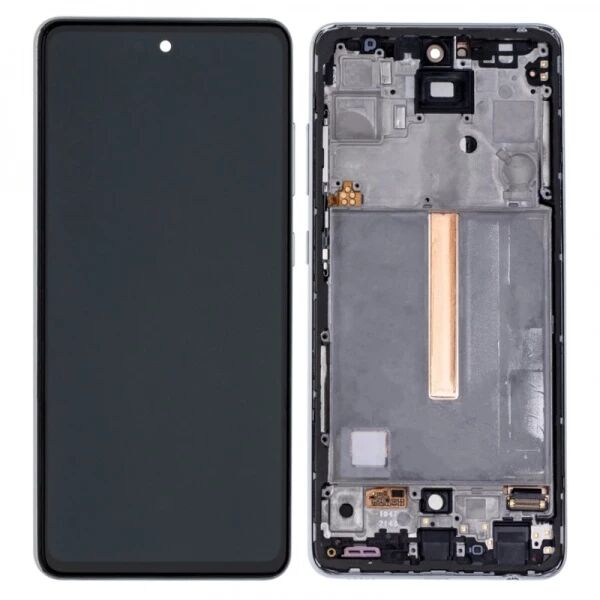 Ecran Samsung A528 Galaxy A52S 5G ORIGINAL SP avec chassis blanc