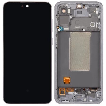 Ecran Samsung A566 Galaxy A56 5G ORIGINAL SP avec chassis graphite