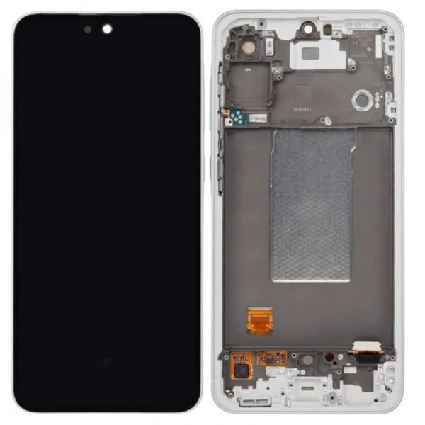 Ecran Samsung A566 Galaxy A56 5G ORIGINAL SP avec chassis gris