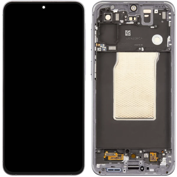 Ecran Samsung Galaxy A57 5G (A576) OLED avec chassis gris