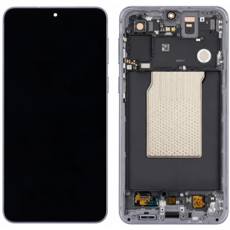 Ecran Samsung Galaxy A57 5G (A576) OLED avec chassis violet