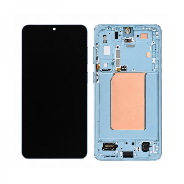 Ecran Samsung Galaxy S26 Plus (S947) OLED avec chassis bleu
