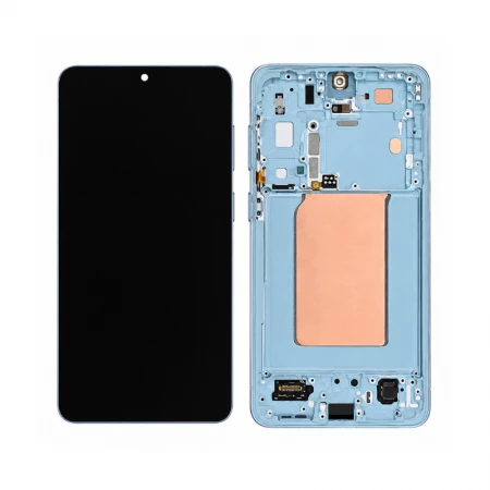 Ecran Samsung Galaxy S26 Plus (S947) OLED avec chassis bleu