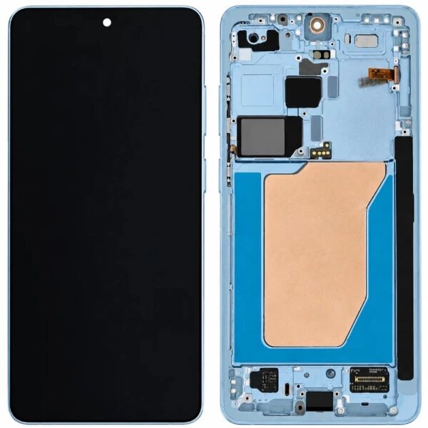 Ecran Samsung Galaxy S26 Ultra (S948) OLED avec chassis bleu