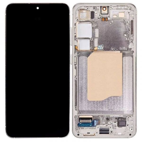 Ecran Samsung S921 Galaxy S24 5G ORIGINAL SP avec chassis jaune