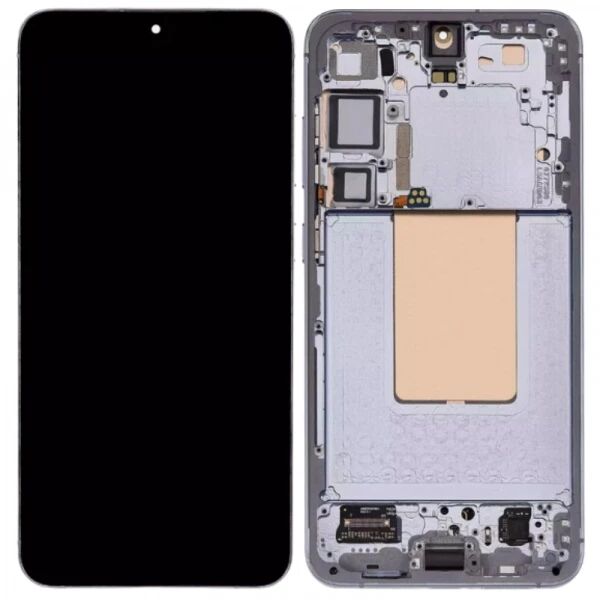 Ecran Samsung S926 Galaxy S24 PLUS 5G ORIGINAL SP avec chassis bleu