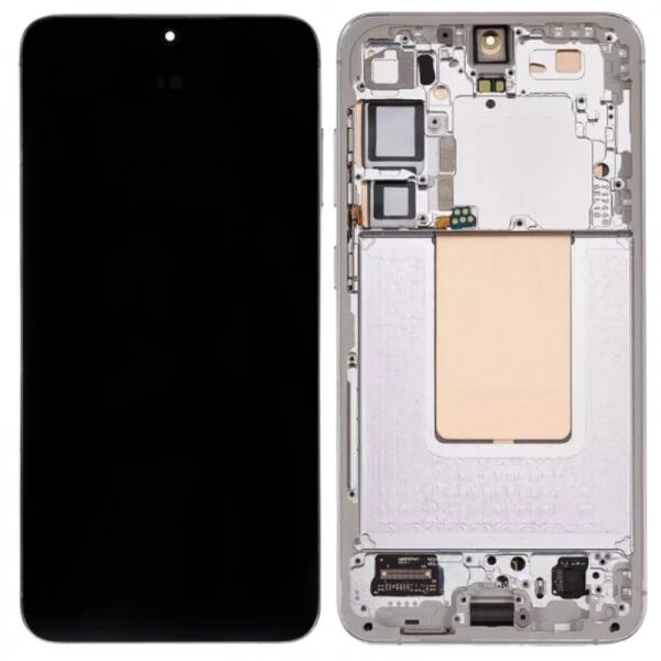 Ecran Samsung S926 Galaxy S24 PLUS 5G ORIGINAL SP avec chassis gris