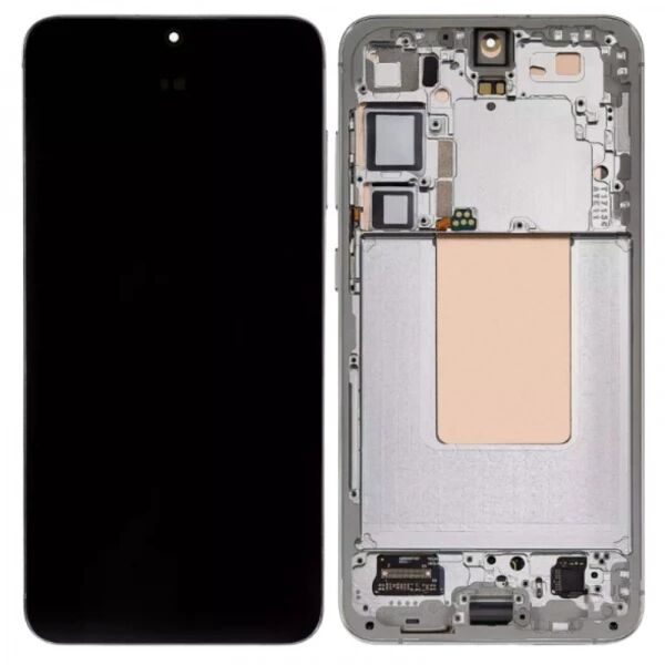 Ecran Samsung S926 Galaxy S24 PLUS 5G ORIGINAL SP avec chassis vert