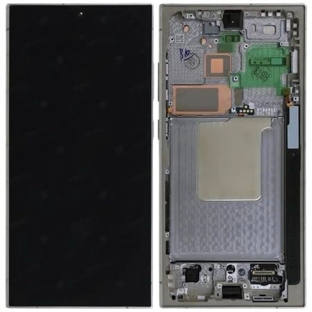 Ecran Samsung S928 Galaxy S24 Ultra 5G ORIGINAL SP avec chassis titane gris