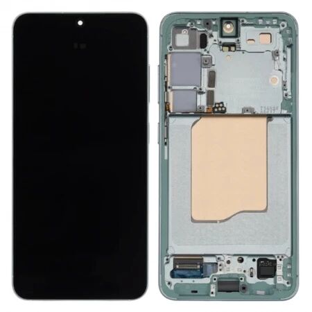 Ecran Samsung S931B Galaxy S25 ORIGINAL SP avec chassis vert 