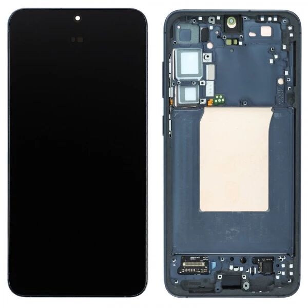 Ecran Samsung S936 Galaxy S25 Plus ORIGINAL SP avec chassis bleu nuit