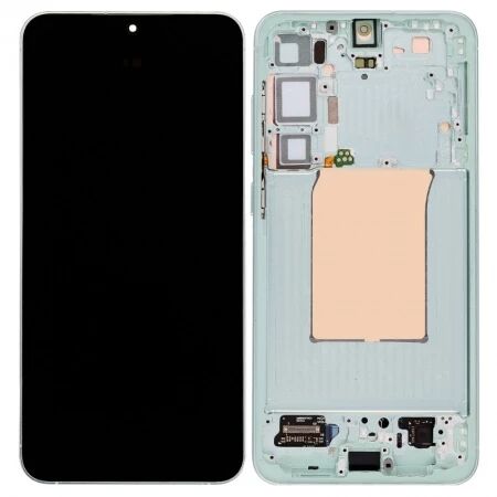 Ecran Samsung S936 Galaxy S25 Plus ORIGINAL SP avec chassis vert