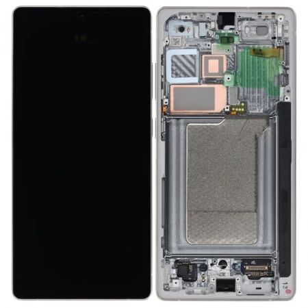 Ecran Samsung S938B Galaxy S25 Ultra ORIGINAL SP avec chassis titane gris 