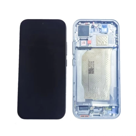Ecran Xiaomi Redmi 17 5G ORIGINAL SP avec chassis bleu