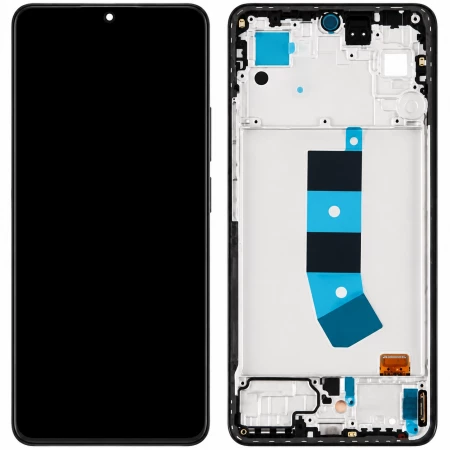Ecran Xiaomi Redmi Note 13 4G OLED avec chassis noir