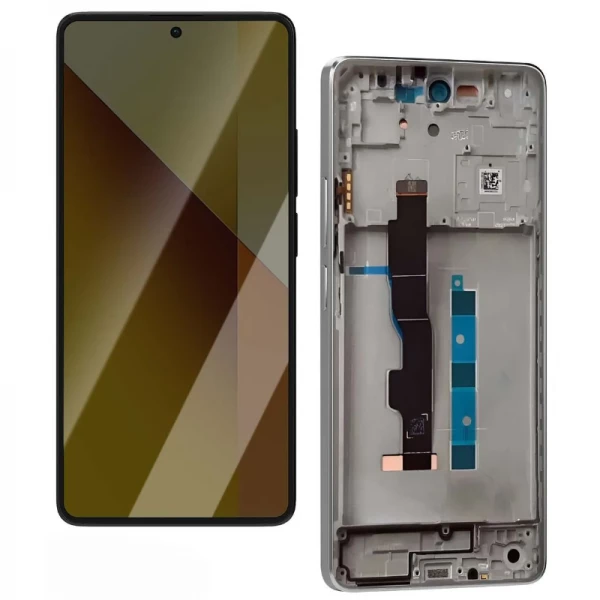 Ecran Xiaomi Redmi Note 13 Pro Plus 5G TFT avec chassis blanc
