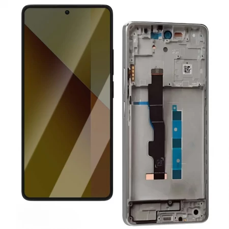 Ecran Xiaomi Redmi Note 13 Pro Plus 5G TFT avec chassis blanc
