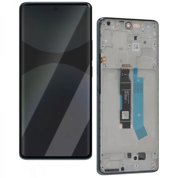 Ecran Xiaomi Redmi Note 14 Pro 4G TFT avec chassis bleu