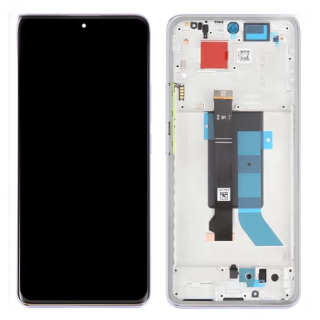 Ecran Xiaomi Redmi Note 14 Pro 5G TFT avec chassis violet