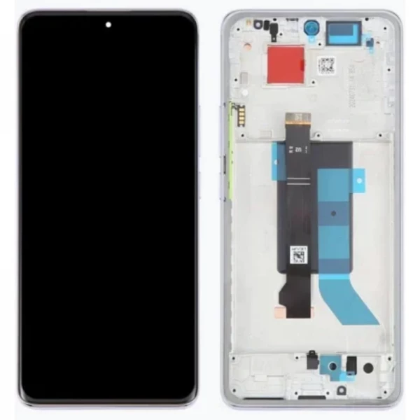 Ecran Xiaomi Redmi Note 14 Pro Plus 5G TFT avec chassis violet