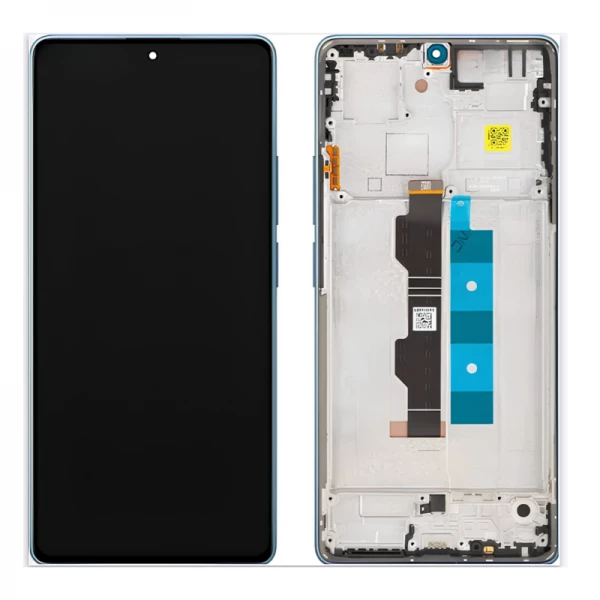Ecran Xiaomi Redmi Note 14S 4G ORIGINAL SP avec chassis bleu