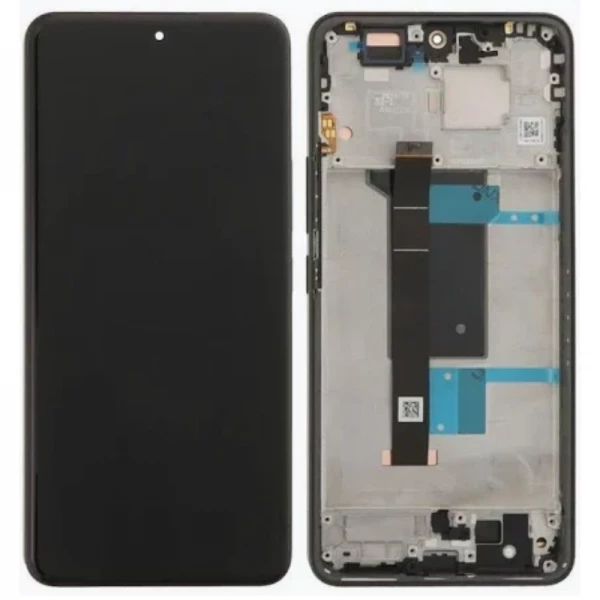 Ecran Xiaomi Redmi Note 15 Pro 4G TFT avec chassis gris titane