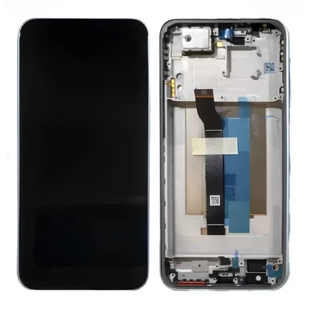Ecran Xiaomi Redmi Note 15 Pro 5G ORIGINAL SP avec chassis gris titane