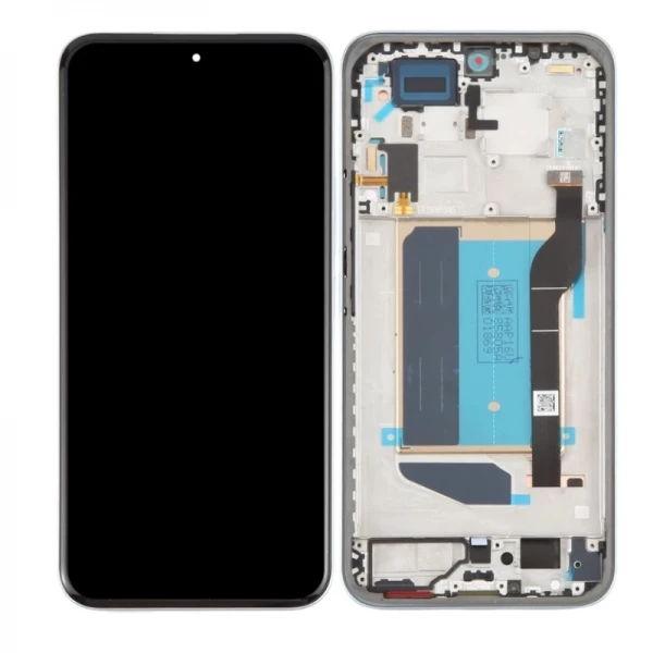 Ecran Xiaomi Redmi Note 15 Pro Plus 5G OLED avec chassis bleu