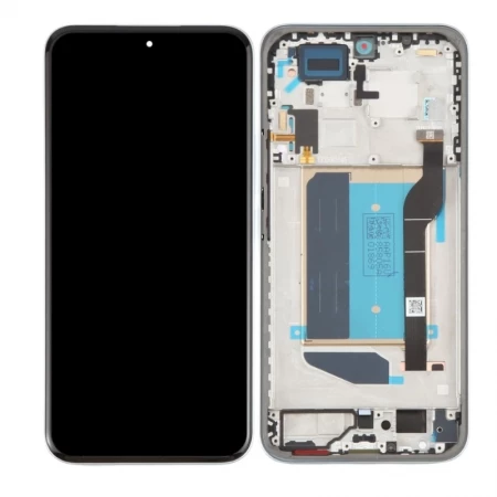 Ecran Xiaomi Redmi Note 15 Pro Plus 5G OLED avec chassis bleu