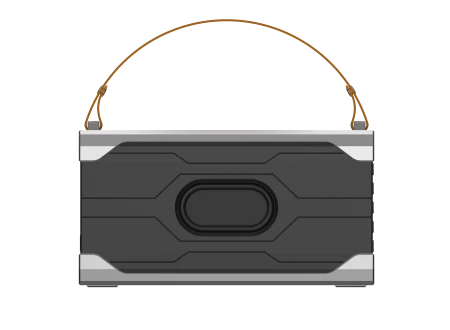 Enceinte sans fil bluetooth double haut-parleur avec effets lumineux JELLICO DS5 noir