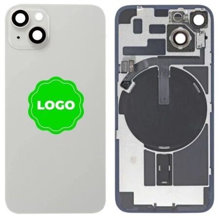 Face arri&egrave;re avec magsafe original PULLED iPhone 14 (Grade A) blanc