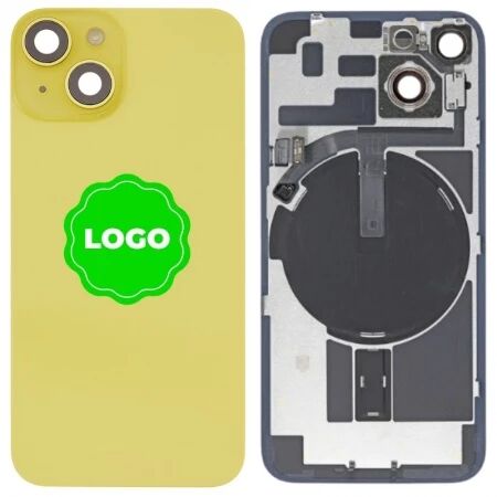 Face arri&egrave;re avec magsafe original PULLED iPhone 14 (Grade A) jaune
