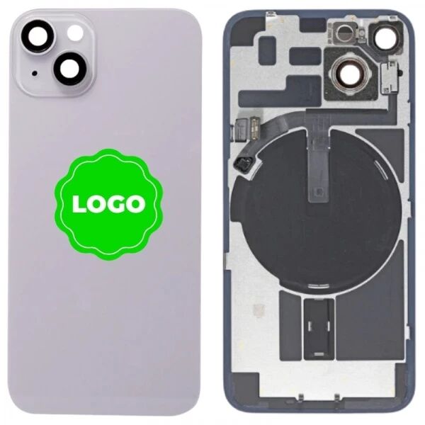 Face arri�re avec magsafe original PULLED iPhone 14 (Grade A) violet