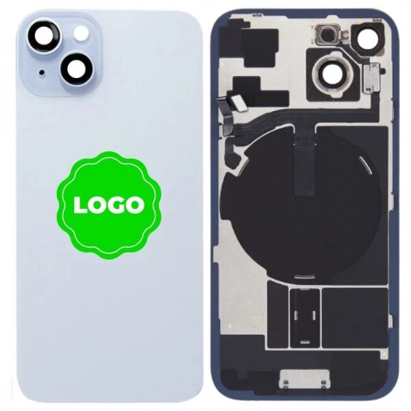 Face arri�re avec magsafe original PULLED iPhone 15 (Grade A) bleu
