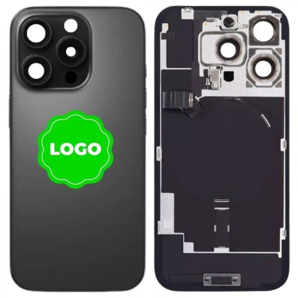 Face arri�re avec magsafe original PULLED iPhone 16 Pro (Grade A) titane noir