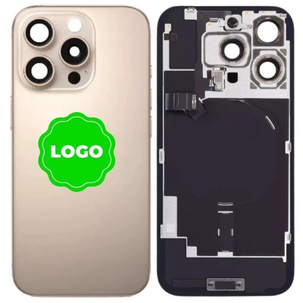 Face arri�re avec magsafe original PULLED iPhone 16 Pro (Grade A) titane sable