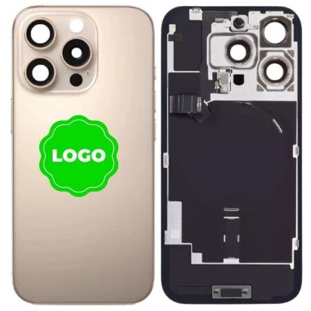 Face arri&egrave;re avec magsafe original PULLED iPhone 16 Pro (Grade A) titane sable