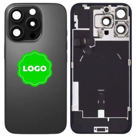 Face arri&egrave;re avec magsafe original PULLED iPhone 16 Pro Max (Grade A) titane noir