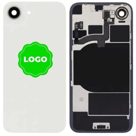 Face arri&egrave;re avec magsafe original PULLED iPhone 16e (Grade A) blanc