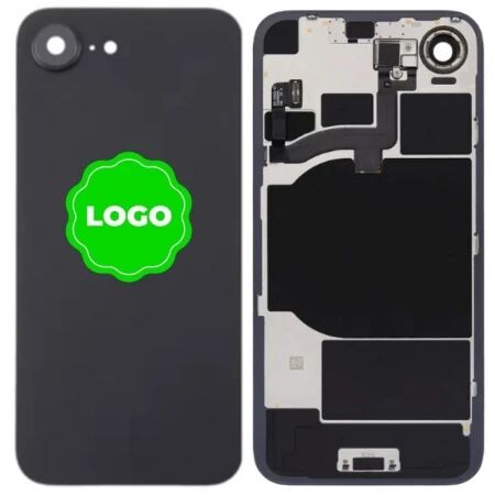 Face arri&egrave;re avec magsafe original PULLED iPhone 16e (Grade A) noir