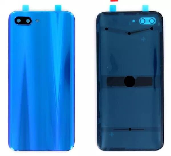 Face arri�re avec vitre appareil photo pour Huawei HONOR 10 bleu