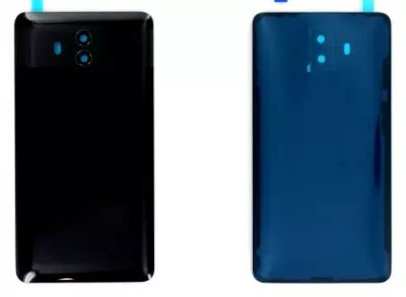 Face arrière avec vitre appareil photo pour HUAWEI Mate 10 noir