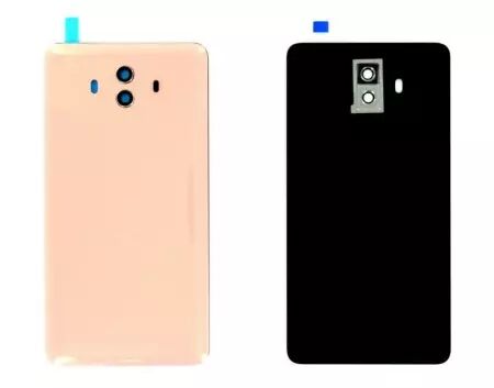 Face arrière avec vitre appareil photo pour HUAWEI Mate 10 or rose
