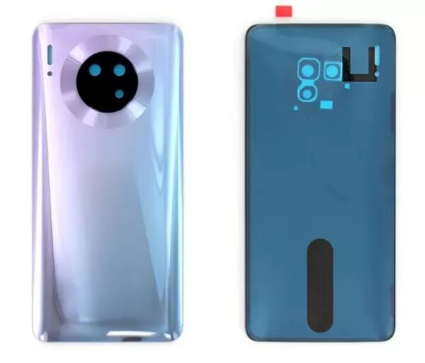 Face arri�re avec vitre appareil photo pour HUAWEI Mate 30 argent