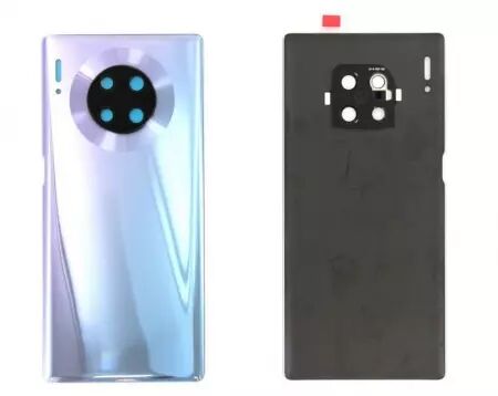 Face arrière avec vitre appareil photo pour HUAWEI Mate 30 Pro argent